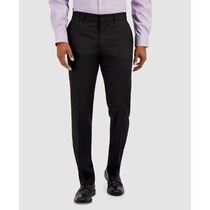 NEW Kenneth Cole Reaction Men's3 6X32 Slim Fit Techni-Cole Performance Black